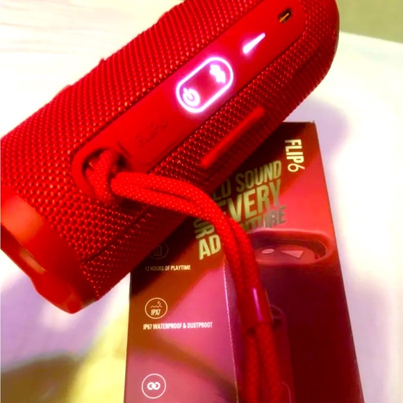 JBL | Portable Audio & Video | Jbl Flip 6 Red | Poshmark
